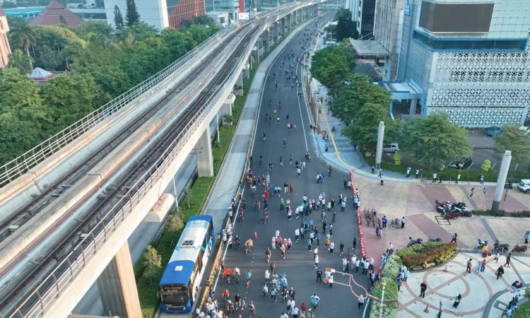 Wajah baru Jl Rasuna Said, Jakarta Selatan (Dok Pemprov DKI)