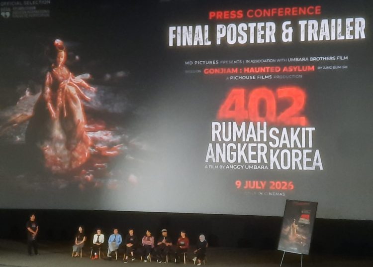 MD Pictures bersama Umbara Brothers Film menggelar konferensi pers di Grand Indonesia, Jakarta pada Selasa, 9 Juni 2026 (suaranusantara.com)