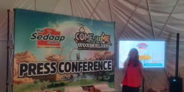 Mie Sedaap menggelar press conference penyelenggaraan Come See Mie Fest 2026 di Hutan Kota GBK, Jakarta, pada 11-14 Juni 2026 (suaranusantara.com)