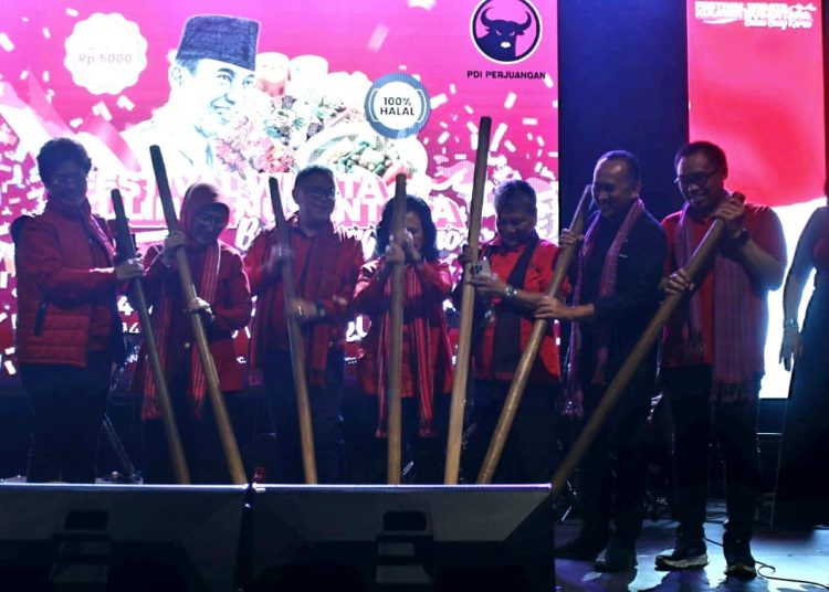 PDI Perjuangan Provinsi Banten gelaran Festival Wisata Kuliner Nusantara Bulan Bung Karno 2026 di Tangerang Selatan pada Jumat, 12 Juni 2026 (suaranusantara.com)