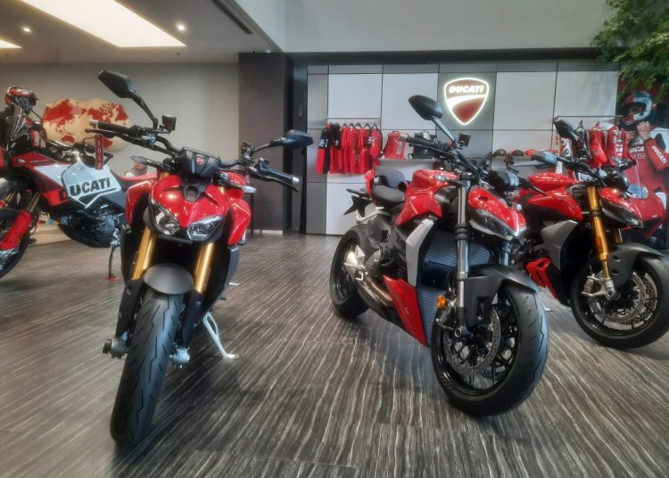 Ducati Indonesia resmi meluncurkan DesertX V2 di Kebayoran Lama, Jakarta Selatan pada Kamis, 18 Juni 2026 (suaranusantara.com)