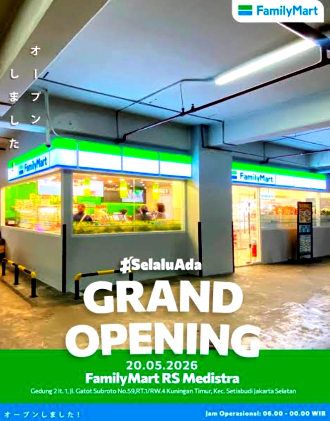 Promo Grand Opening Family Mart RS Medistra