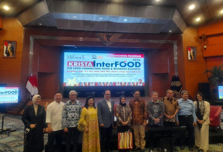 KRISTAInterFOOD 2026 menggelar konferensi press di Kementerian Pariwisata, Jakarta pada Selasa, 23 Juni 2026 (suaranusantara.com)