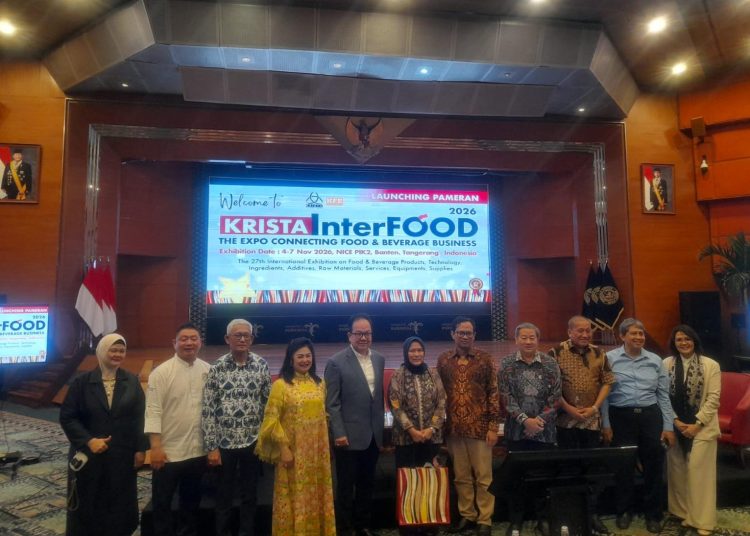 KRISTAInterFOOD 2026 menggelar konferensi press di Kementerian Pariwisata, Jakarta pada Selasa, 23 Juni 2026 (suaranusantara.com)