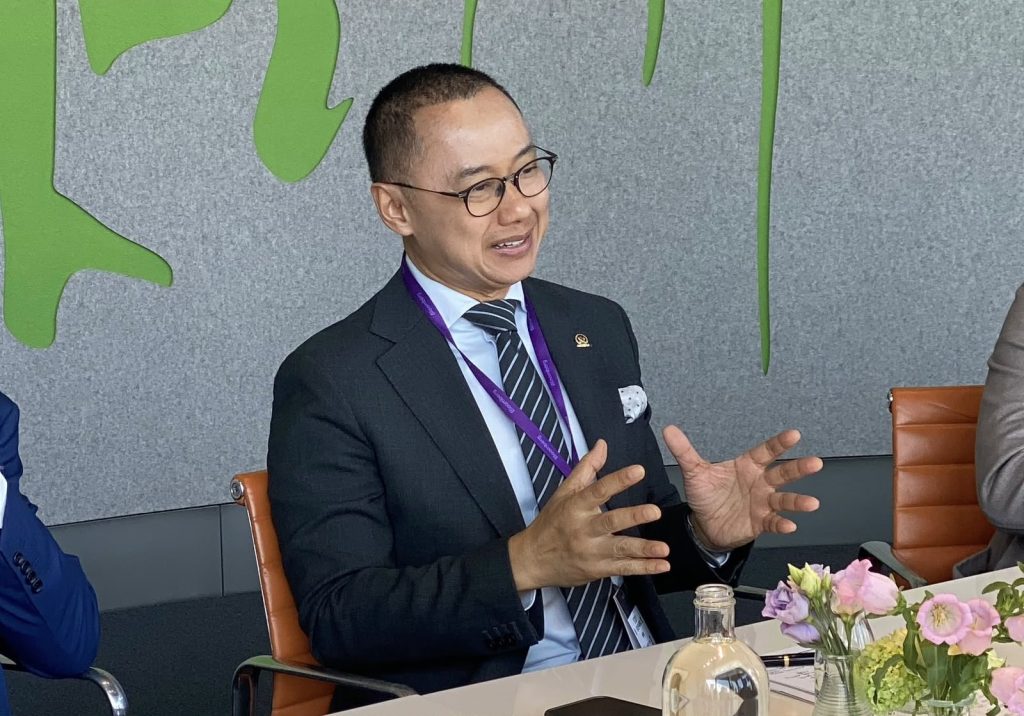 Eddy Soeparno Bertemu CEO Bloomberg NEF