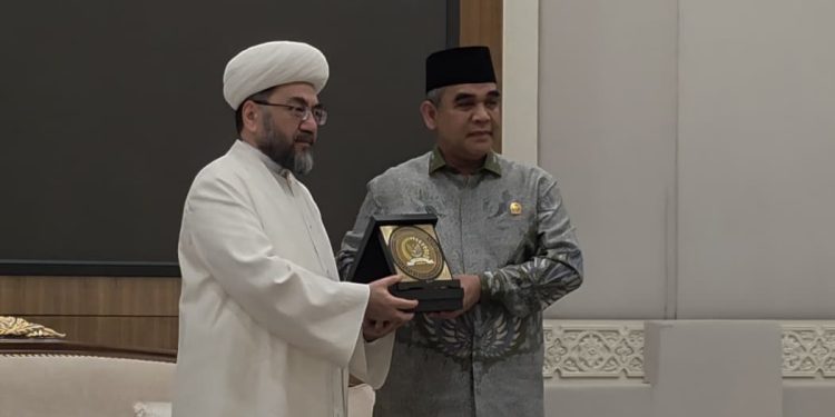 Ketua MPR Ahmad Muzani Bicara Islam Toleran dan Persatuan saat Bertemu Grand Mufti Uzbekistan