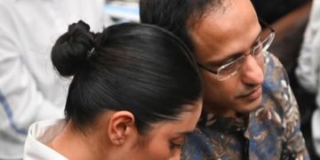 Nadiem Makarim ditahan di rutan usai dijatuhi vonis 10 tahun penjara (Instagram @labura_keras)