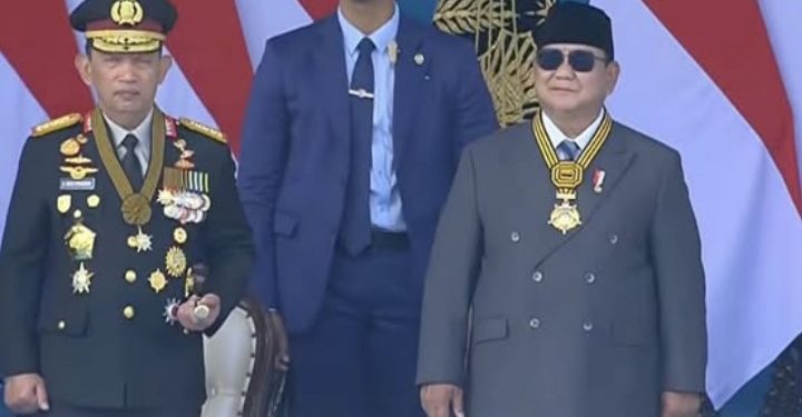Presiden RI Prabowo Subianto puji dapur MBG Polri (Instagram @korelasimedia)