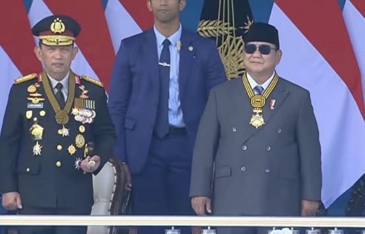 Presiden RI Prabowo Subianto puji dapur MBG Polri (Instagram @korelasimedia)