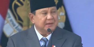 Presiden RI Prabowo Subianto bicara soal hukum di HUT Bhayangkara ke 80 (Instagram @agrovada)