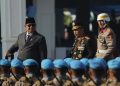 Presiden RI Prabowo Subianto ingatkan Polri untuk jangan berpuas diri (Instagram @prabowo)