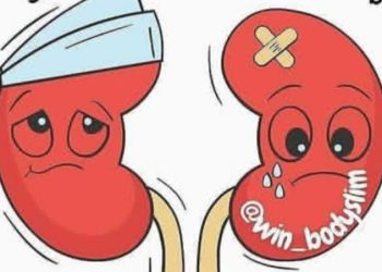 Ilustrasi sakit ginjal, kenali tandanya (Instagram @win_bodyslim)