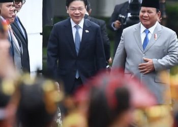 Presiden RI Prabowo Subianto akan terima tamu kenegaraan PM Singapura (Instagram @jktinfo)