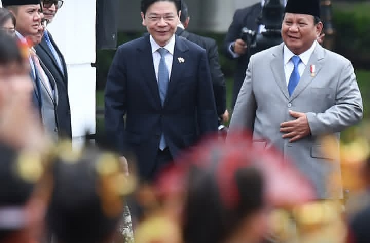 Presiden RI Prabowo Subianto akan terima tamu kenegaraan PM Singapura (Instagram @jktinfo)