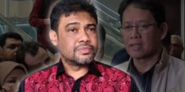 Penasihat Khusus Presiden Bidang Ketenagakerjaan dan Kesejahteraan Buruh sekaligus Presiden Konfederasi Serikat Pekerja Seluruh Indonesia (KSPSI) Said Iqbal saat bicara soal penghapusan pajak JHT (Instagram @idnreport)
