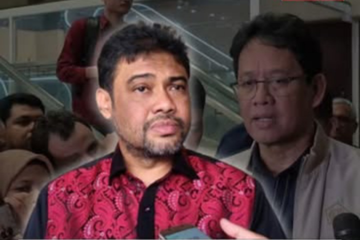 Penasihat Khusus Presiden Bidang Ketenagakerjaan dan Kesejahteraan Buruh sekaligus Presiden Konfederasi Serikat Pekerja Seluruh Indonesia (KSPSI) Said Iqbal saat bicara soal penghapusan pajak JHT (Instagram @idnreport)