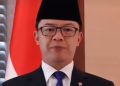 Menlu Sugiono saat bicara terkait undangan prosesi penghormatan Ayatolla Ali Khamenei (Instagram @sugiono_56)