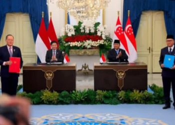 Presiden RI Prabowo Subianto dan PM Singapura Lawrence Wong sepakati 26 kerja sama (Instagram @prabowo)
