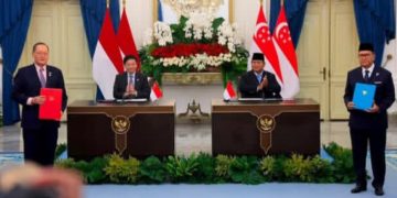 Presiden RI Prabowo Subianto dan PM Singapura Lawrence Wong sepakati 26 kerja sama (Instagram @prabowo)