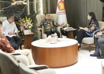 Wakil Ketua DPR RI Sufmi Dasco Ahmad gelar pertemuan bersama Menaker Yassierli dan Tokopedia terkait PHK (Instagram @sufmi_dasco)