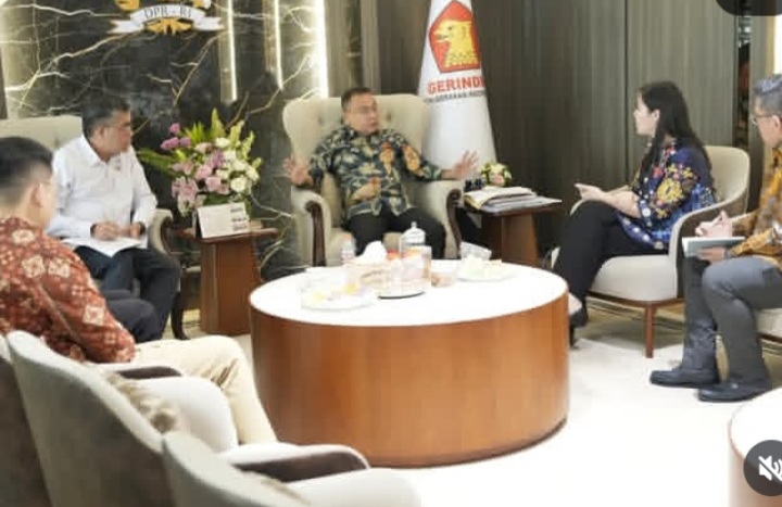 Wakil Ketua DPR RI Sufmi Dasco Ahmad gelar pertemuan bersama Menaker Yassierli dan Tokopedia terkait PHK (Instagram @sufmi_dasco)