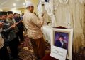 Suasana rumah duka tempat disemayamkan jenazah Rachmat Gobel (Instagram @viktorbungtilulaiskodat)