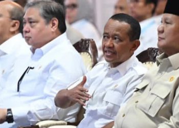 Menteri ESDM Bahlil Lahadalia saat luncurkan BBM B50 di Rest Area KM 57 Tol Jakarta-Cikampek, Kamis 9 Juli 2026 (Instagram @bahlillahadalia)