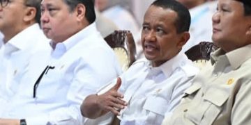 Menteri ESDM Bahlil Lahadalia saat luncurkan BBM B50 di Rest Area KM 57 Tol Jakarta-Cikampek, Kamis 9 Juli 2026 (Instagram @bahlillahadalia)