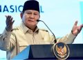 Presiden RI Prabowo Subianto saat peresmian B50 di Rest Area KM 57 Tol Jakarta-Cikampek, Karawang (Instagram @sekretariat.kabinet)