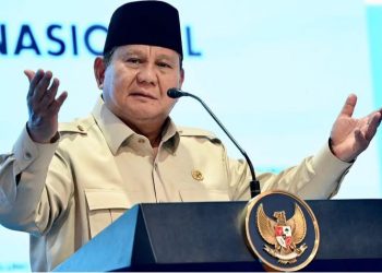 Presiden RI Prabowo Subianto saat peresmian B50 di Rest Area KM 57 Tol Jakarta-Cikampek, Karawang (Instagram @sekretariat.kabinet)