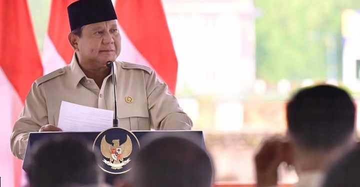 Presiden RI Prabowo singgung kasus korupsi yang menjerat Febrie Adriansyah (Instagram @sekretariat.kabinet)