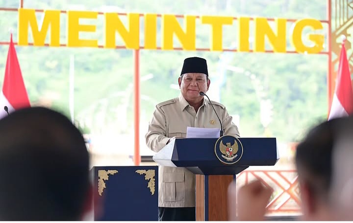 Presiden Prabowo Subianto beri pesan kepada seluruh aparat penegak hukum (Instagram @sekretariat.kabinet)