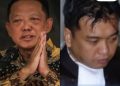 Eks Jampidsus Febrie Adriansyah dan Don Ritto dicegah ke luar negeri usai resmi jadi tersangka. Kolase foto Febrie Adriansyah dan Don Ritto (dok Suaranusatara.com)