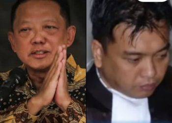 Eks Jampidsus Febrie Adriansyah dan Don Ritto dicegah ke luar negeri usai resmi jadi tersangka. Kolase foto Febrie Adriansyah dan Don Ritto (dok Suaranusatara.com)