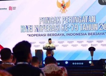 Presiden RI Prabowo Subianto saat pidato soal pemimpin pengkhianat (Instagram @prabowogibran)