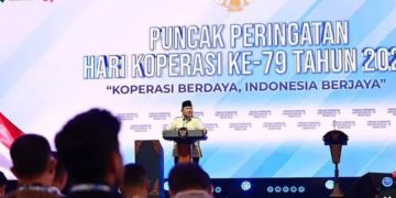 Presiden RI Prabowo Subianto saat pidato soal pemimpin pengkhianat (Instagram @prabowogibran)