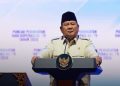Presiden RI Prabowo Subianto saat pidato di perayaan Hari Koperasi Nasional ke 79 Tahun 2026 yang digelar di Indonesia Area, Gelora Bung Karno (GBK) Jakarta, Minggu 12 Juli 2026 (Instagram @kemenkop)