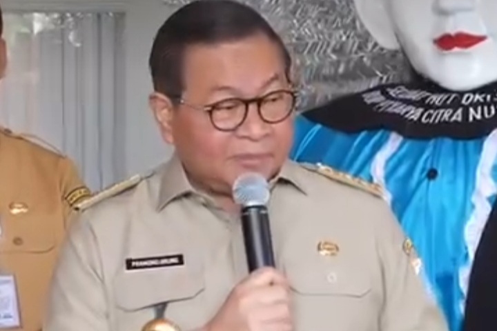 Gubernur DKI Jakarta Pramono Anung bicara soal teror bom di SDN Srengseng Sawah 15 (Instagram @pramonoanungw)
