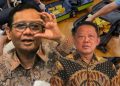 Mahfud MD bicara soal kasus korupsi yang menjerat Febrie Adriansyah (Instagram @dearwoman.id)