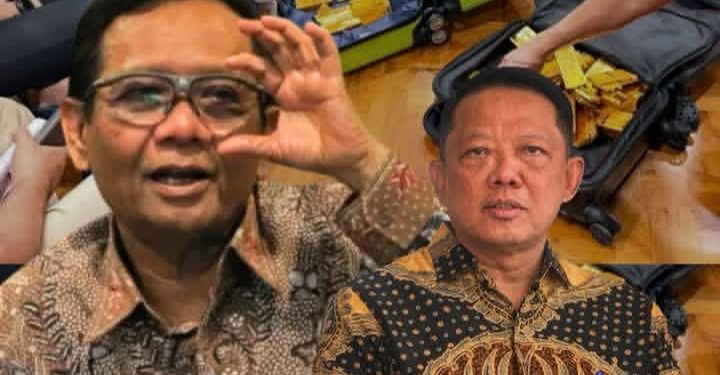 Mahfud MD bicara soal kasus korupsi yang menjerat Febrie Adriansyah (Instagram @dearwoman.id)