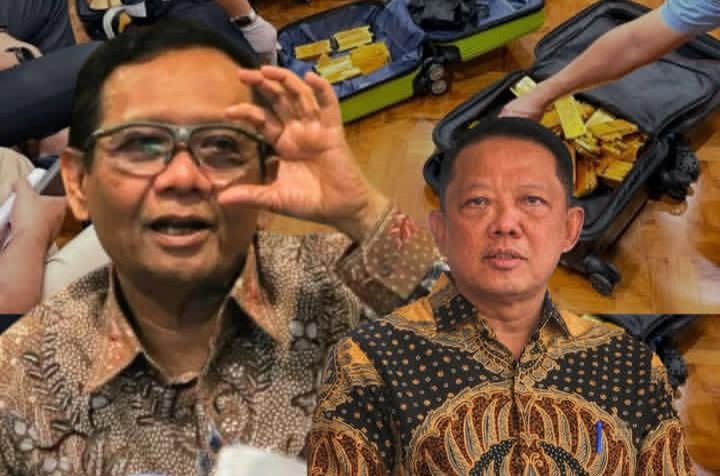 Mahfud MD bicara soal kasus korupsi yang menjerat Febrie Adriansyah (Instagram @dearwoman.id)