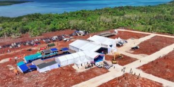 Proyek Strategis Nasional (PSN) gas Abadi Masela di Maluku (Instagram @sekretariat.kabinet)