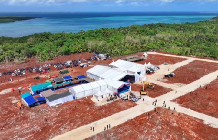 Proyek Strategis Nasional (PSN) gas Abadi Masela di Maluku (Instagram @sekretariat.kabinet)