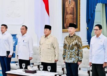 Presiden RI Prabowo Subianto resmikan proyek gas raksasa Abadi Masela di Maluku secara virtual, Kamis 16 Juli 2026 (Instagram @sekretariat.kabinet)