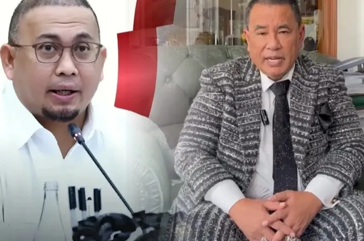 Jubir Partai Gerindra Andre Rosiade kritik pernyataan Hotman Paris yang bawa nama Presiden Prabowo untuk bela Febrie Adriansyah (Instagram @ntvnews.id)