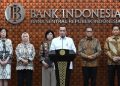 Mensesneg Prasetyo Hadi umumkan Perry Warjiyo mundur dari Gubernur Bank Indonesia (BI) (Instagram @kemensetneg.ri)