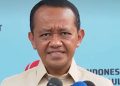 Menteri ESDM Bahlil Lahadalia bicara soal isu reshuffle kabinet (Instagram @melangkahdaritimur.id)