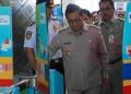 Foto Gubenur DKI Jakarta Pramono Anung saat tap in untuk masuk ke stasiun MRT (Instagram @koranbaliekxpress)