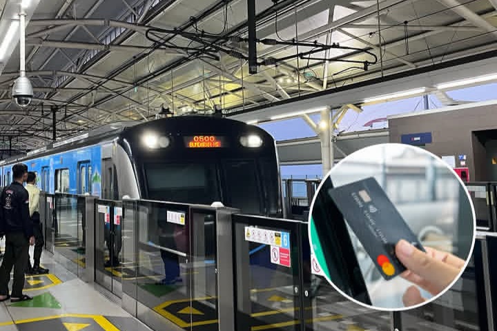 MRT sekarang bisa tap in-out pakai kartu kredit (Instagram @jktcreativemedia)