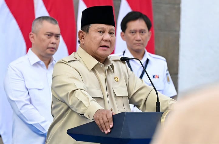 Presiden RI Prabowo Subianto ingin Indonesia ramah lingkungan, seluruh kendaraan berbasis listrik (Instagram @sekretariat.kabinet)